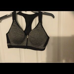 Gray Victoria’s Secret VSX Sport Sports Bra 36C